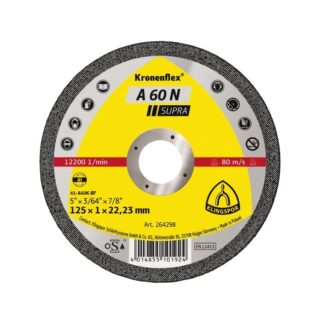 Rezna ploča Klingspor A 60 N SUPRA 115 x 1 x 22,23