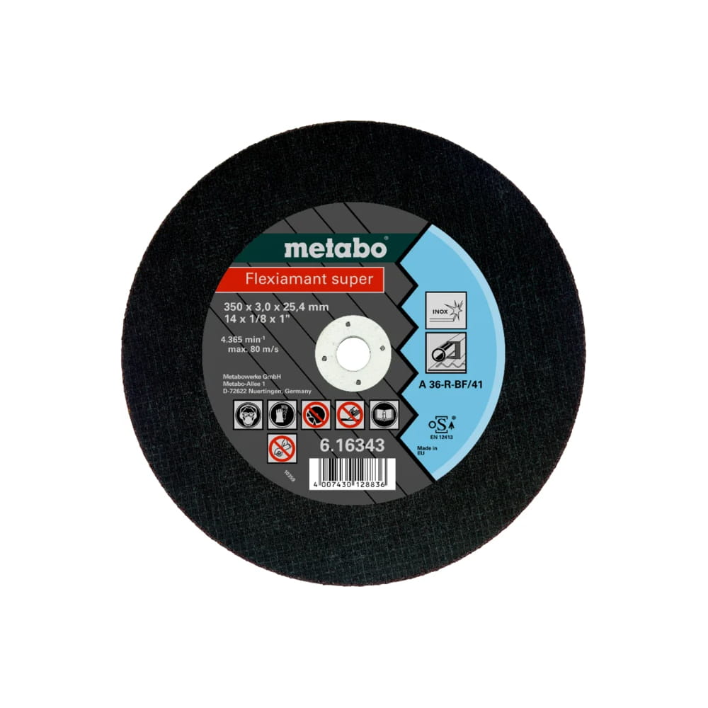 Rezna ploča Metabo 350x3x25.4mm Inox