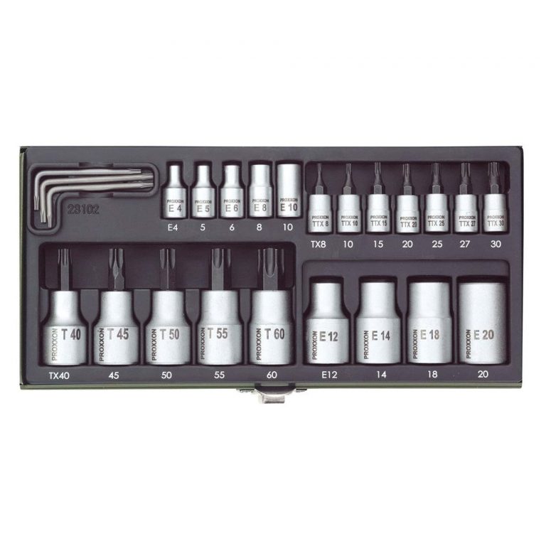 Set torx nasadnih ključeva 24 dijelni Proxxon PX23102