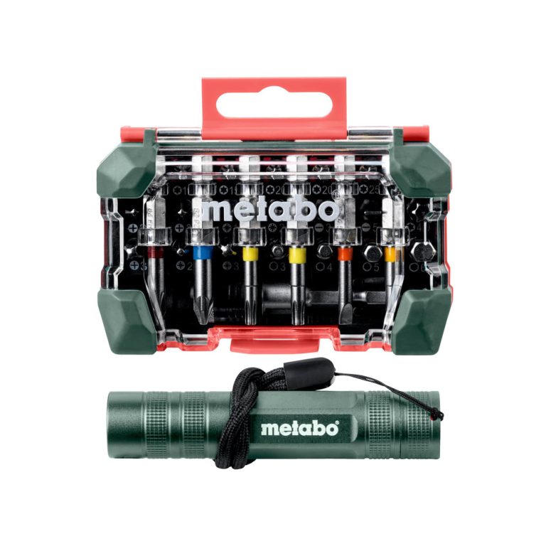 Set bitova Metabo Bit Box 29 dj + mini lampa