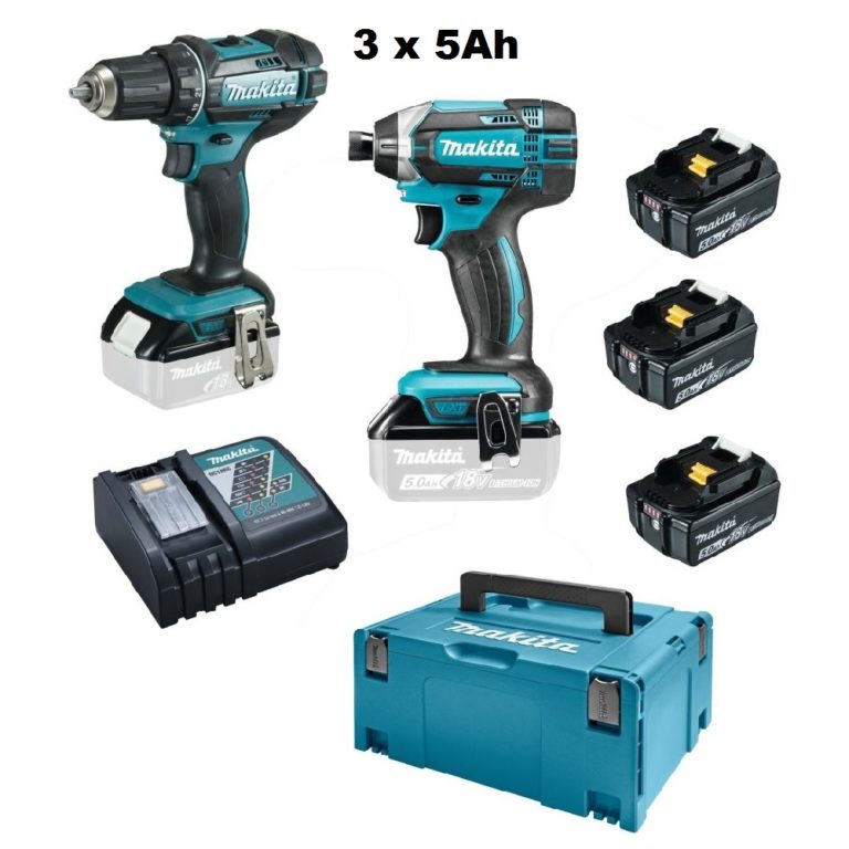 Akumulatorski set Makita DLX2127TJ1 18V