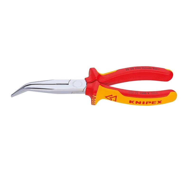 Kliješta poluokrugla (špic) kriva KNIPEX 26 26 200