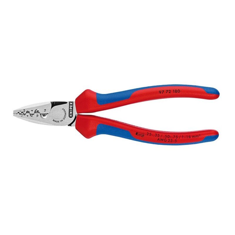 Kliješta za čahure 0,25-16mm2 Knipex 97 72 180