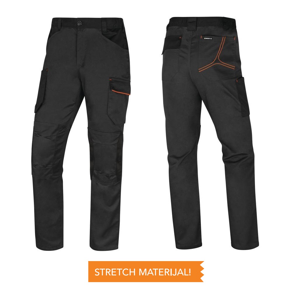 Radne hlače MACH2 Siva/Narančasta M2PA3STR-3