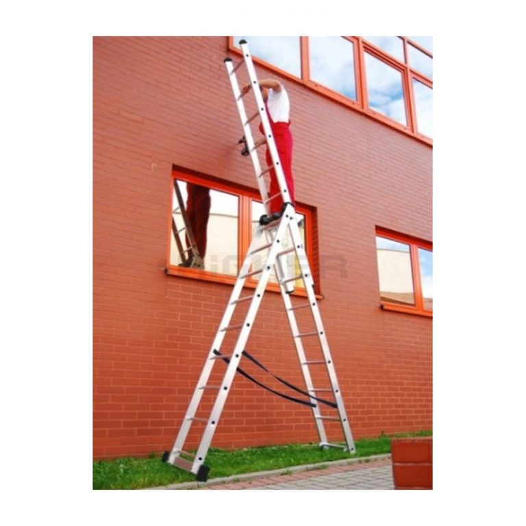 Ljestve trodijelne profesionalne aluminijske