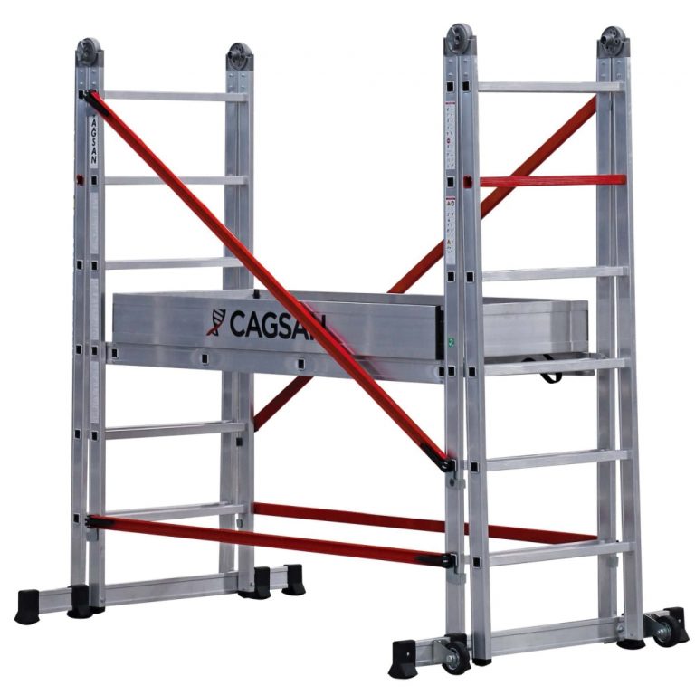 Skela/ljestve aluminijske pokretne Cagsan Stella 4,30m
