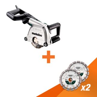 Glodalica za urezivanje utora u zidu Metabo MFE 40 1900W + 2 dijamantne rezne ploče