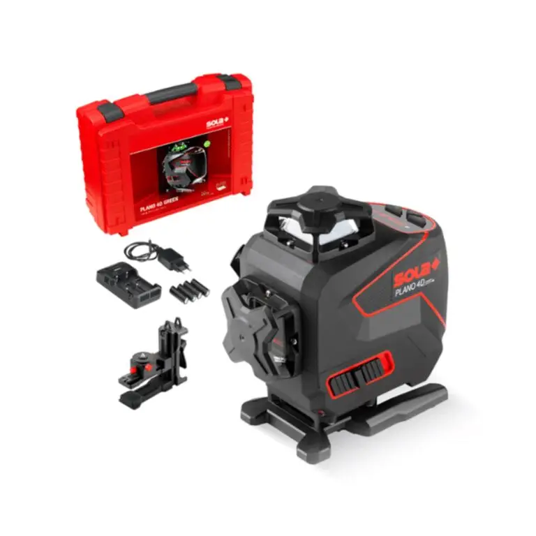Laserski nivelir zeleni Sola Plano 4D Professional + GRATIS postolje FST