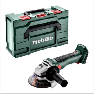 Brusilica kutna aku Metabo W 18 L BL 9-125 + metaBOX 165 L
