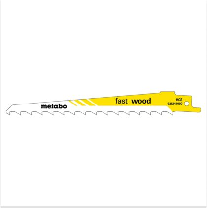 List sabljaste pile Metabo - HCS za drvo 150/8,5mm/3T S617K