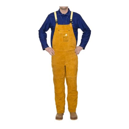 Hlače za zavarivanje sa zaštitom za prsa Weldas 44-2648 Golden Brown™