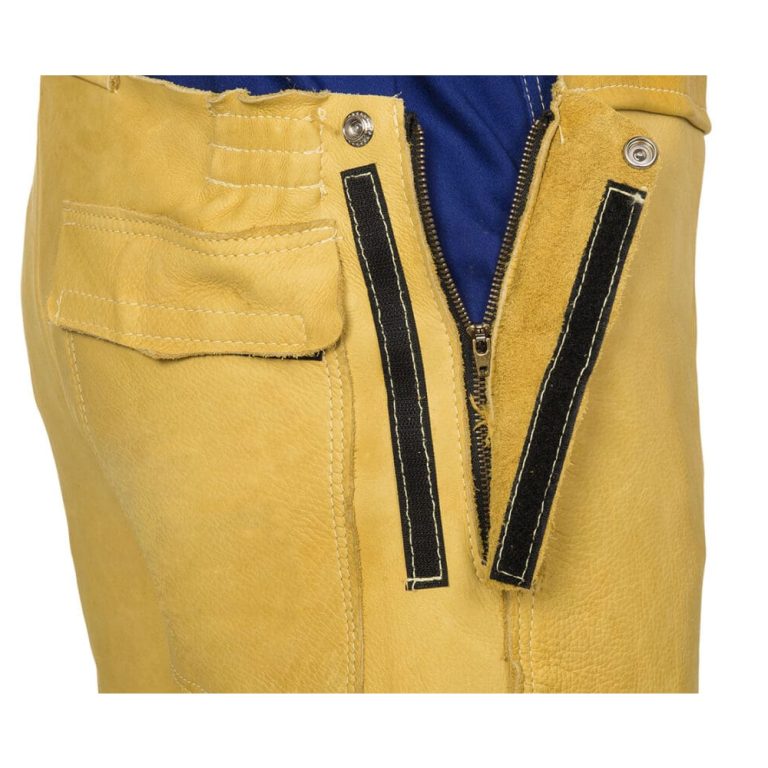 Hlače za zavarivanje sa zaštitom za prsa Weldas 44-5600 Golden Brown™