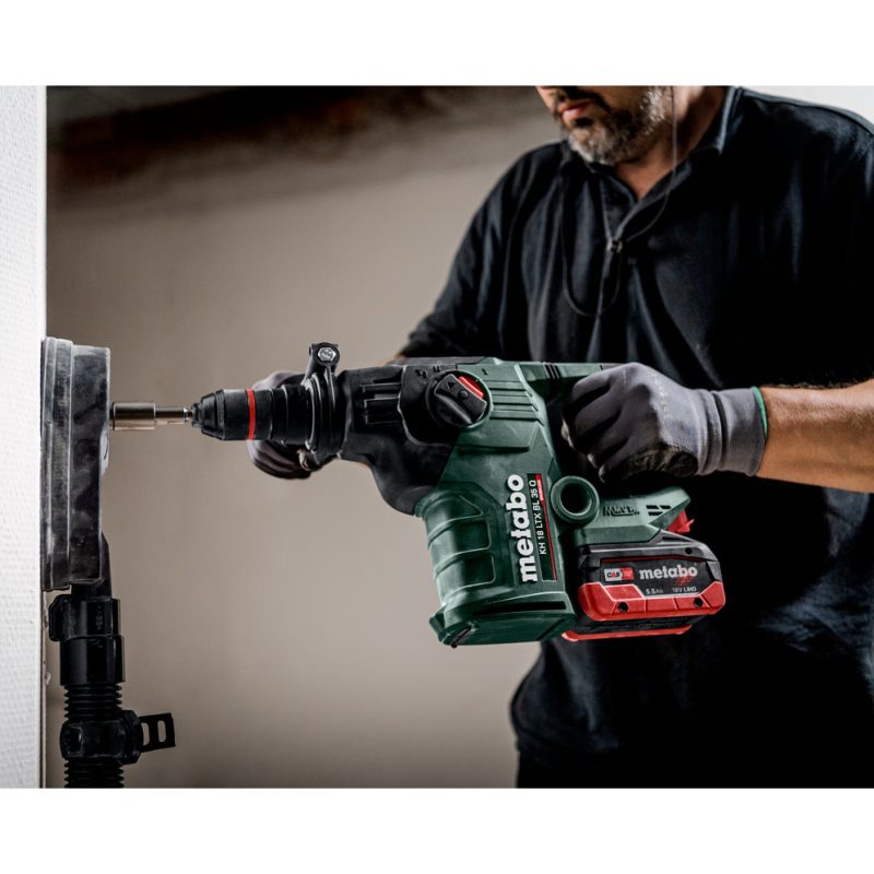 Čekić-bušilica aku Metabo KH 18 LTX BL 35 Q + metaBOX 185 XL - Slika 5