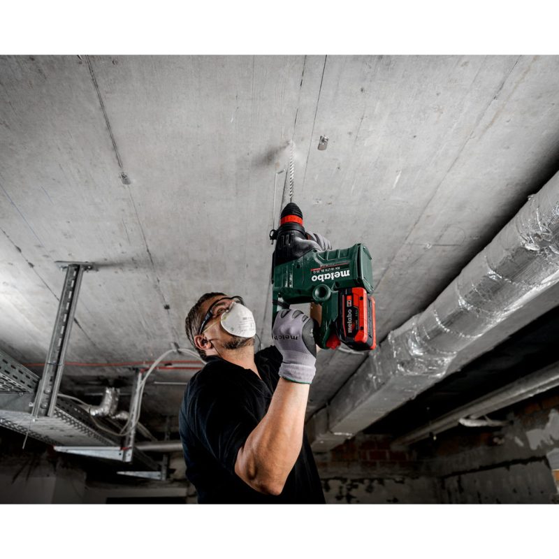 Čekić-bušilica aku Metabo KH 18 LTX BL 35 Q + metaBOX 185 XL - Slika 6