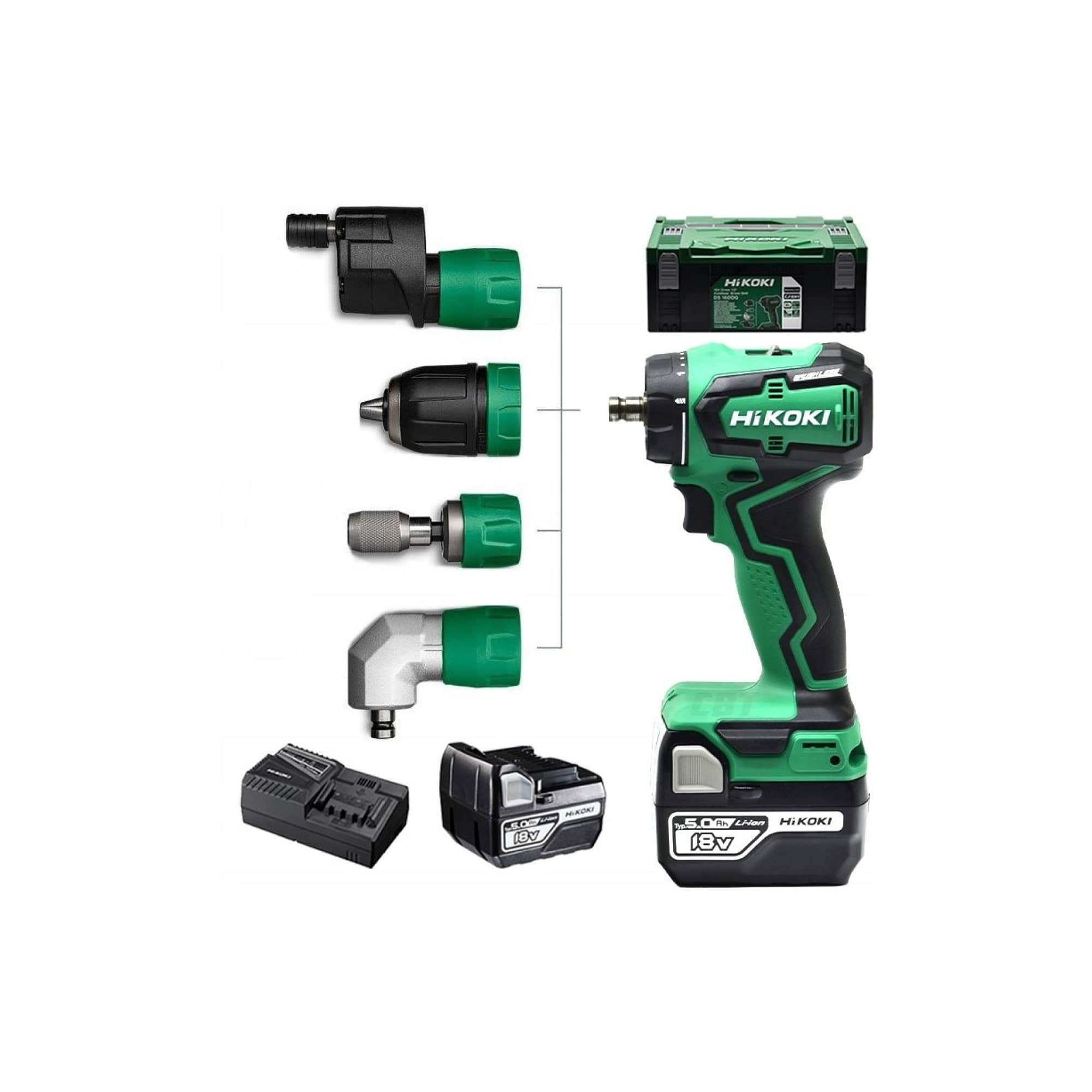 Aku bušilica-odvijač HiKOKI DS18DDQ WSZ 18V