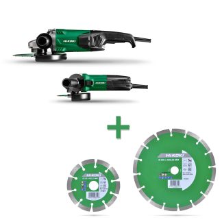 Brusilica kutna set HiKOKI KG23SA YBZ