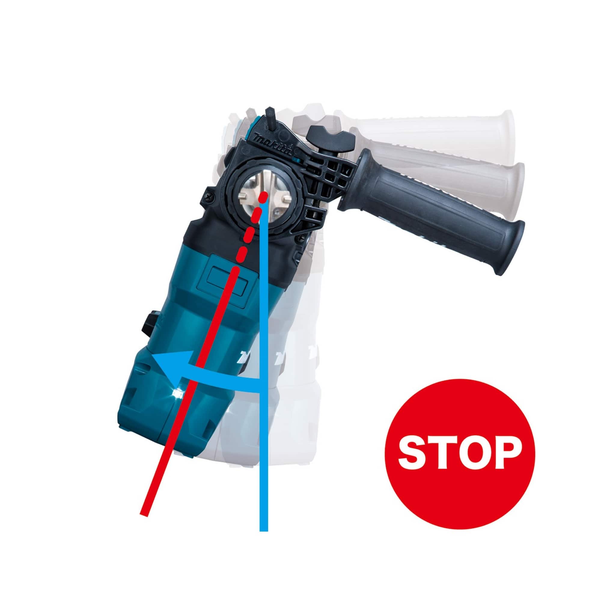 Čekić-bušilica aku Makita HR009GM201 SDS-PLUS XGT