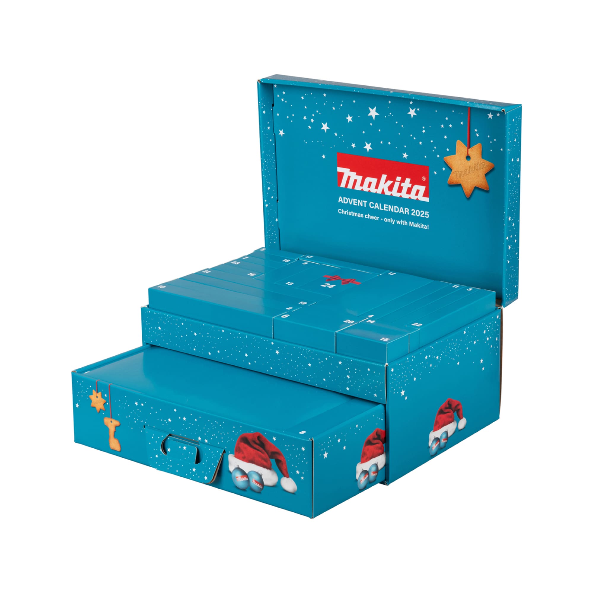 Set bitova i svrdala Makita P-84816 73-djelni - Adventski kalendar