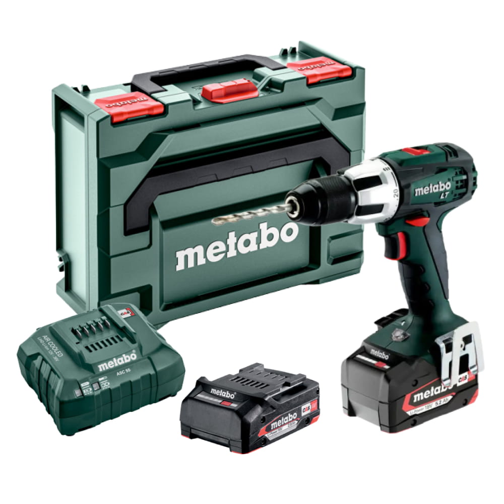 Aku udarna bušilica-odvijač Metabo SB 18 LT 1x5.2 Ah + 1x2 Ah