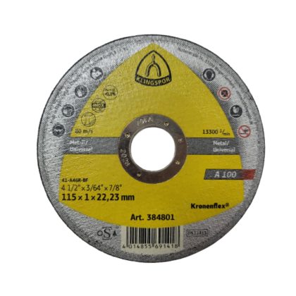 Rezna ploča Klingspor A 100 115x1x22.23