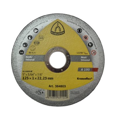 Rezna ploča Klingspor A 100 125x1x22.23