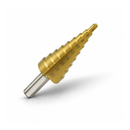 Stepenasto svrdlo DEDRA 4-20mm HSS TiN